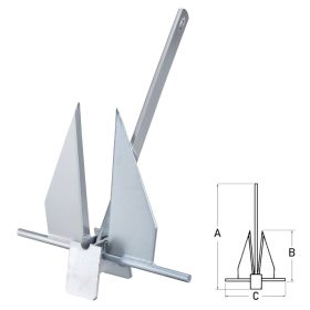 Danforth horgony 8 kg