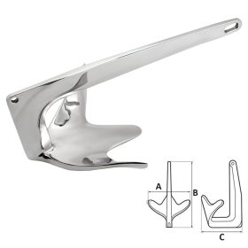 Bruce horgony 20 kg inox