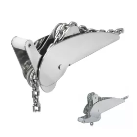 Orrcsiga billenő 495x90x150 mm inox