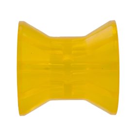 Tréler görgő sárga 3"/72 mm KNOTT