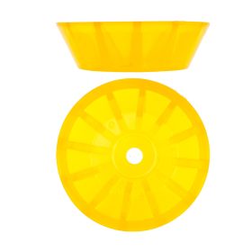 Végtölcsér sárga 3"/120 mm