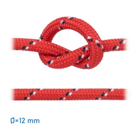   Kötél felúszó piros (kék-fehér jelzőszállal) „TOMMY” 12 mm GLC