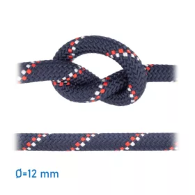   Kötél felúszó sötétkék (piros-fehér jelzőszállal) "TOMMY” 12 mm GLC