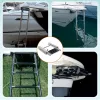 Fürdőlétra platform kitolható 115/22cm 4 fokos inox 