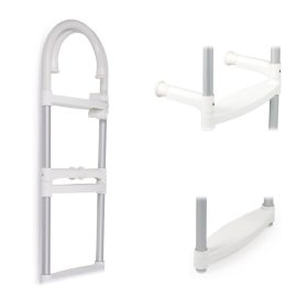 Fürdőlétra összecsukható alumínium 3 fokos