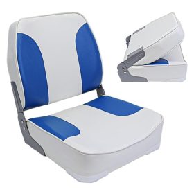 Vezetőülés lehajtható kék-fehér