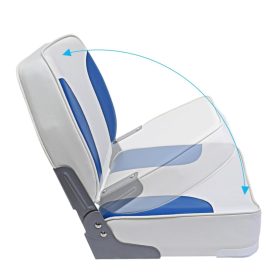 Vezetőülés lehajtható kék-fehér