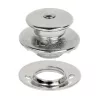 Viharpatent felső rész - nagy gombú - inox LOXX