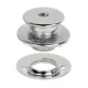 Viharpatent felső rész - nagy gombú - inox LOXX