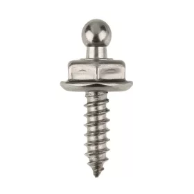 Viharpatent alsó rész fakötésű 12 mm inox LOXX
