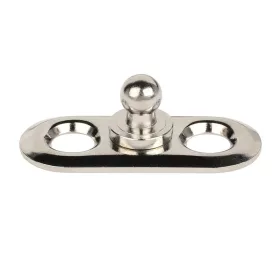 Viharpatent alsó rész furatos 27 mm krómozott réz LOXX
