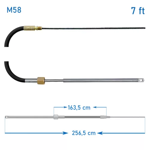 Kormánybovden M58 7 láb ULTRAFLEX
