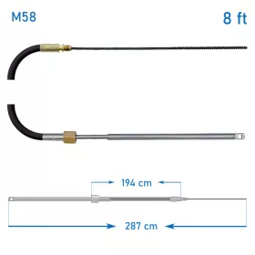 Kormánybovden M58 8 láb ULTRAFLEX