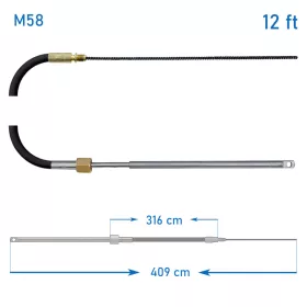 Kormánybovden M58 12 láb ULTRAFLEX