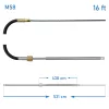 Kormánybovden M58 16 láb ULTRAFLEX