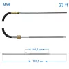 Kormánybovden M58 23 láb ULTRAFLEX
