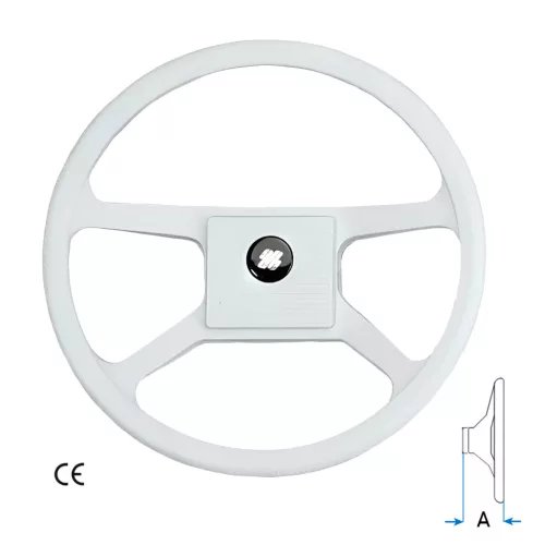 Kormány 4 küllős fehér Ø342 mm V33 ULTRAFELX