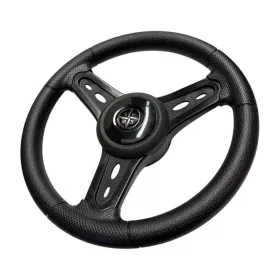 Kormány 3 küllős fém fekete Ø350 mm T32 SAVORETTI