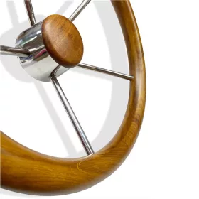 Kormány 5 küllős teak Ø350 mm T5C SAVORETTI