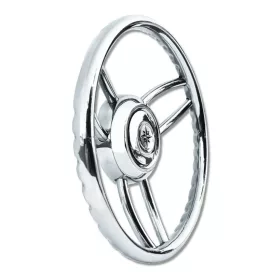 Kormány 3 küllős ívelt inox Ø350 mm T26S SAVORETTI