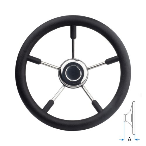 Kormany-5-kullos-fekete-o-350-mm