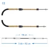 Bovden C2/5 láb ULTRAFLEX