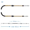 Bovden C2/6 láb ULTRAFLEX