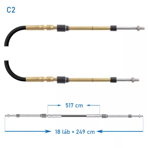 Bovden C2/18 láb ULTRAFLEX