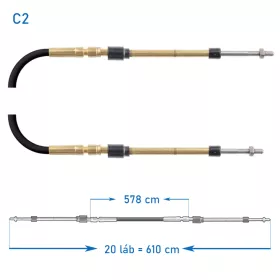 Bovden C2/20láb ULTRAFLEX