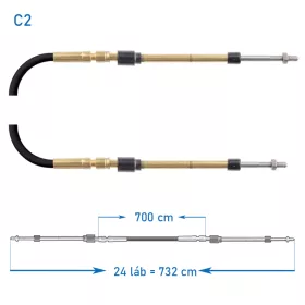 Bovden C2/24 láb ULTRAFLEX