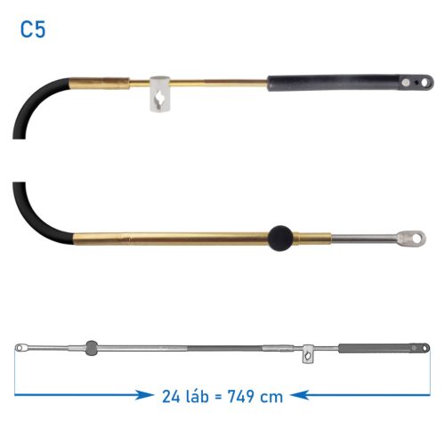 Bovden C5/24 láb ULTRAFLEX