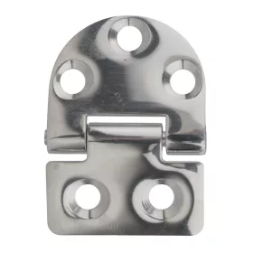 Zsanér 40x30 mm aszimmetrikus alsó csap inox