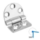 Zsanér 40x30 mm aszimmetrikus felső csap inox