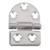 Zsanér 40x30 mm aszimmetrikus felső csap inox