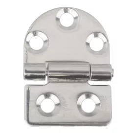 Zsanér 40x30 mm aszimmetrikus felső csap inox