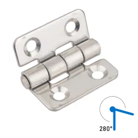 Zsanér 40x40 mm felső csap inox