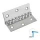 Zsanér 80×60 mm felső csap inox