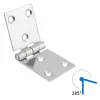 Zsanér 100×40 mm inox