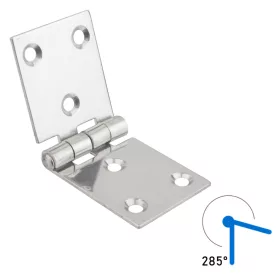 Zsanér 100×40 mm inox