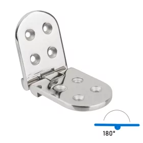 Zsanér 100×36 mm süllyeszthető felső csap inox