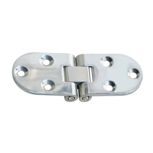 Zsanér 80×30 mm süllyeszthető inox