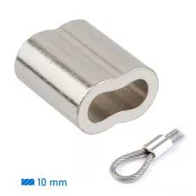 Krimpelő hüvely 10 mm kötélhez