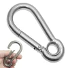 Karabiner kötélvezetővel 13/160 mm inox