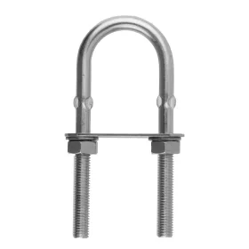 Vonószem M10 U 10x130 mm inox 