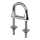 Vonószem talpas M12 U 14x160 mm inox 