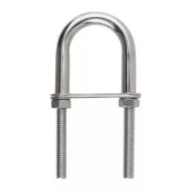 Vonószem M6 U 6x90 mm inox 