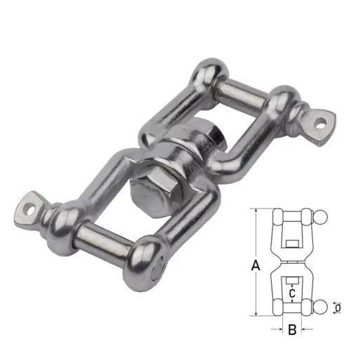 Forgó sekli 20 mm inox
