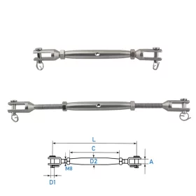 Kotelfeszito-inox-8-mm