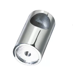 Korláttartó végzáró elem 22 mm inox