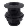 Vízkifolyó cső 55 mm Ø 24 mm fekete átvezető